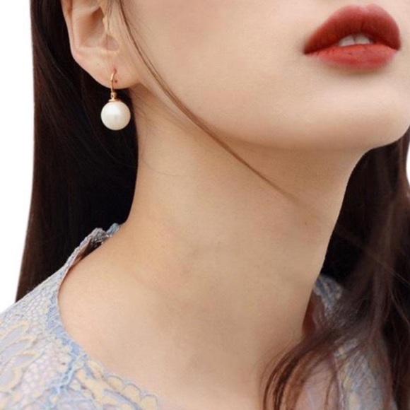 KATE SPADE • Shine On Pearl Drop Earrings - Picture 4 of 4